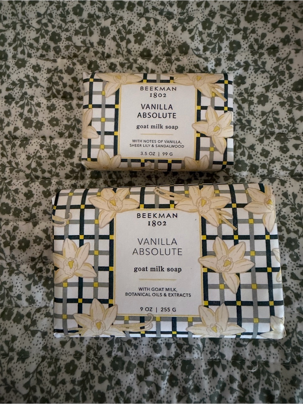 Beekman 1802 Vanilla Absolute Goat Milk Bar Soap - 2 Piece Set
